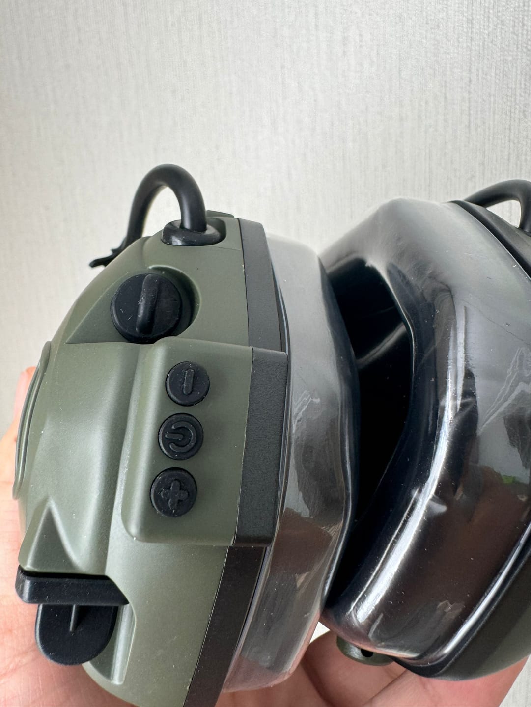 Customer photo review of Bluetooth Noisecanceling Tactical Headset