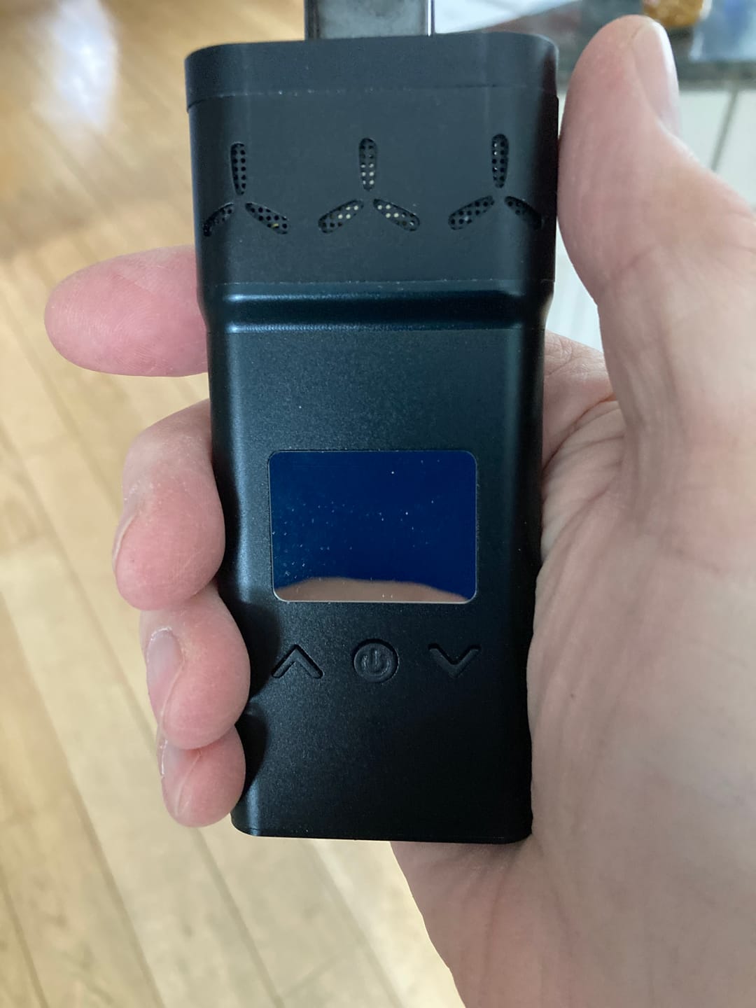 Customer photo review of AIRVAPE X | Dry Herb  and Concentrate Vaporizer– Advanced Slim Design, Discreet & Long Battery Life