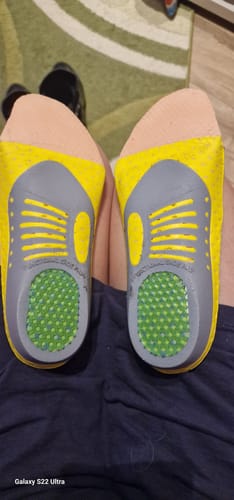 Customer photo review of Ortopéd Pro Talpbetét Plantar Fasciitis Enyhítésére