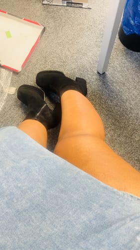 Customer photo review of Rock & Co Shock 2 Ankle Boot - Black