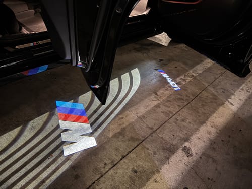 Customer photo review of BMW X SERIES DOOR LIGHTS