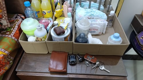 Customer photo review of Qoolish 6-Pack Drawer Organizers: Tidy-Up Your Space in Style! (Available in 6 Colors)