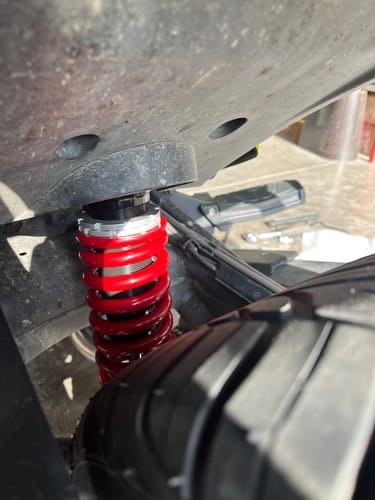 Customer photo review of Amortisseur arrière mono Shock Factory M-SHOCK pour Can Am Spyder F3 & F3S 15-24