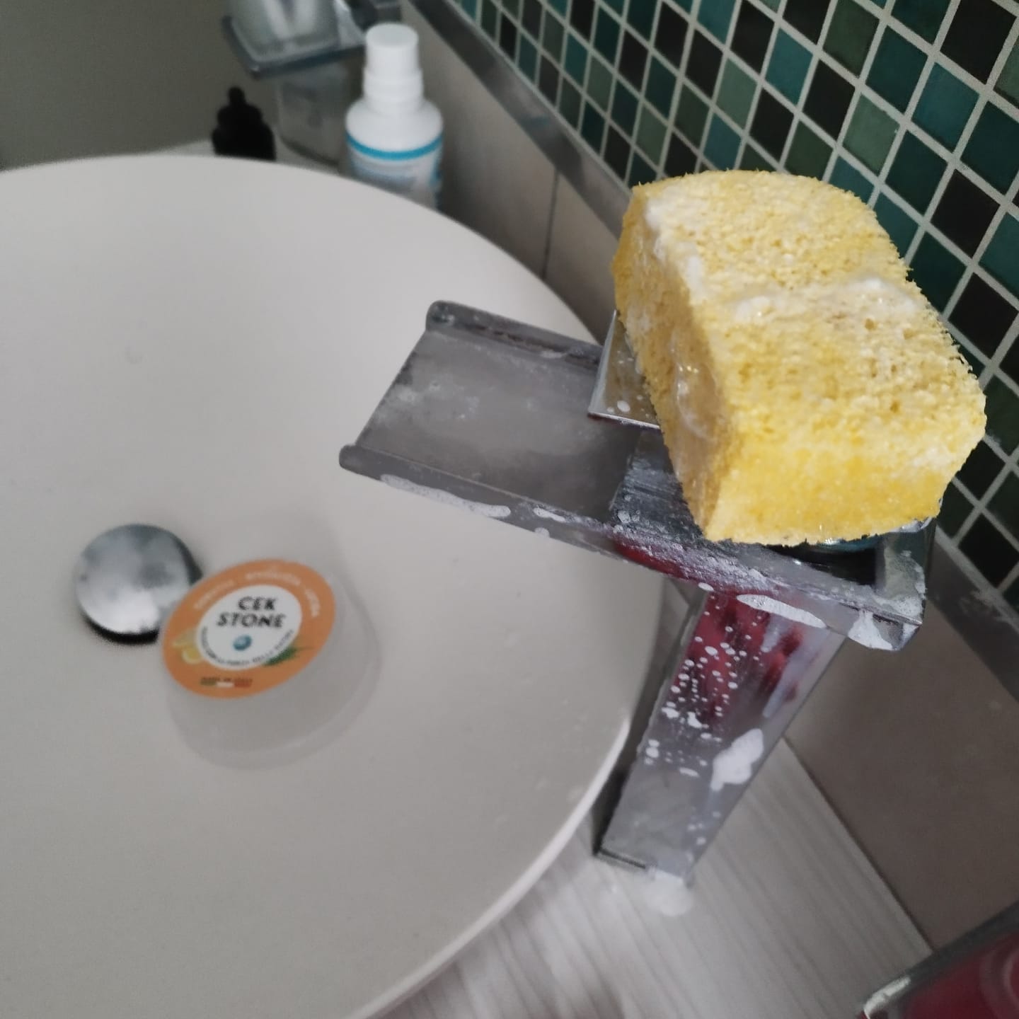 Customer photo review of CEK STONE Pasta Protettiva, Prodotto pulizia casa tutto in uno
