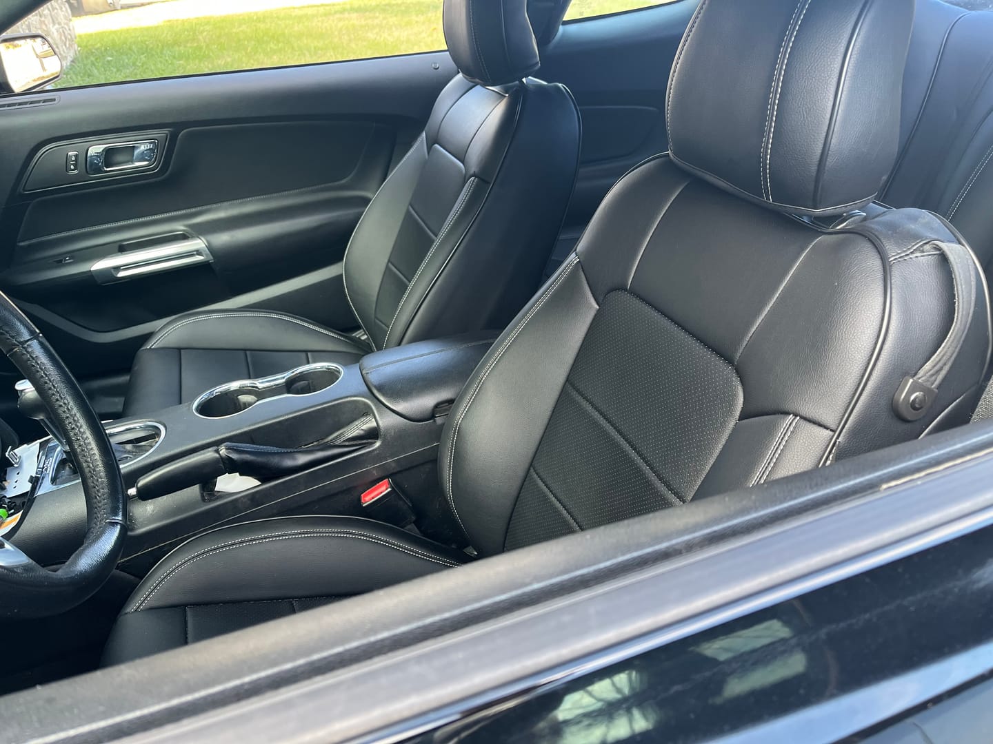 Customer photo review of 2015+ Ford Mustang Coupe Seat Upholstery Kit