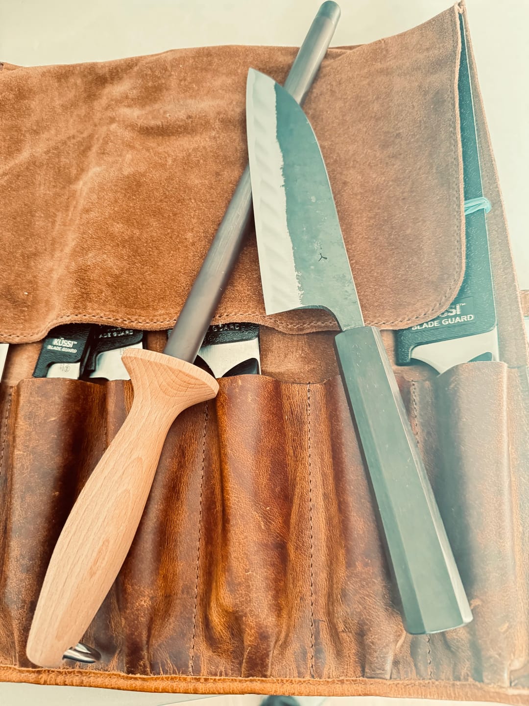 Customer photo review of Ceramic Honing Rod (50% OFF with any Knife)