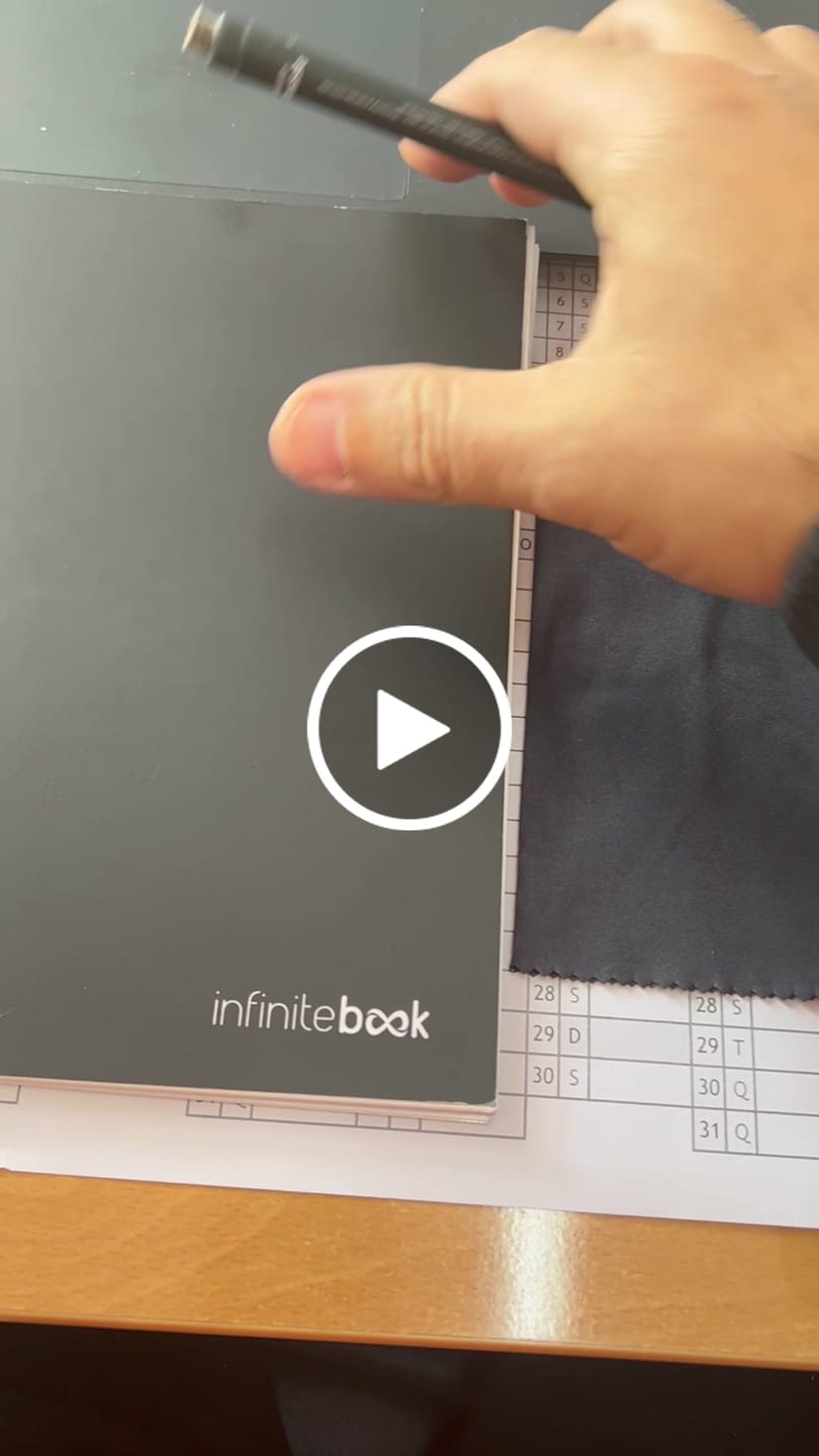 Customer video review of Infinitebook Dotted A5 Black