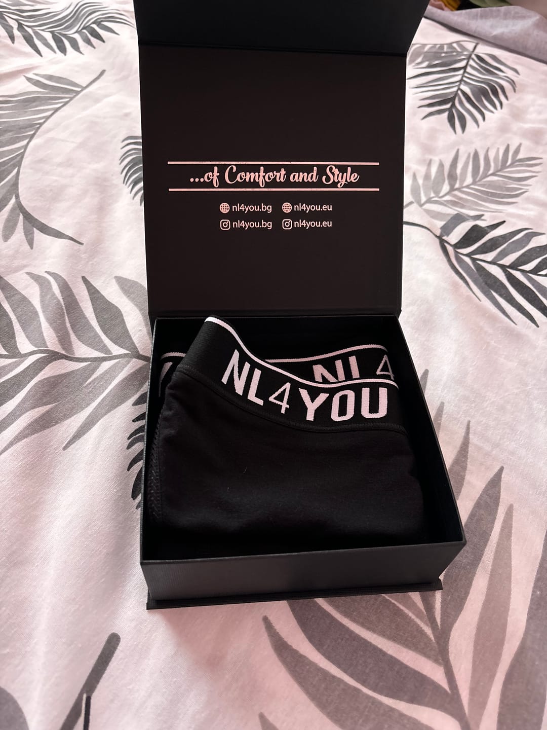 Customer photo review of ME & nl4YOU - Промо Пакет бельо за двойки + Кутия