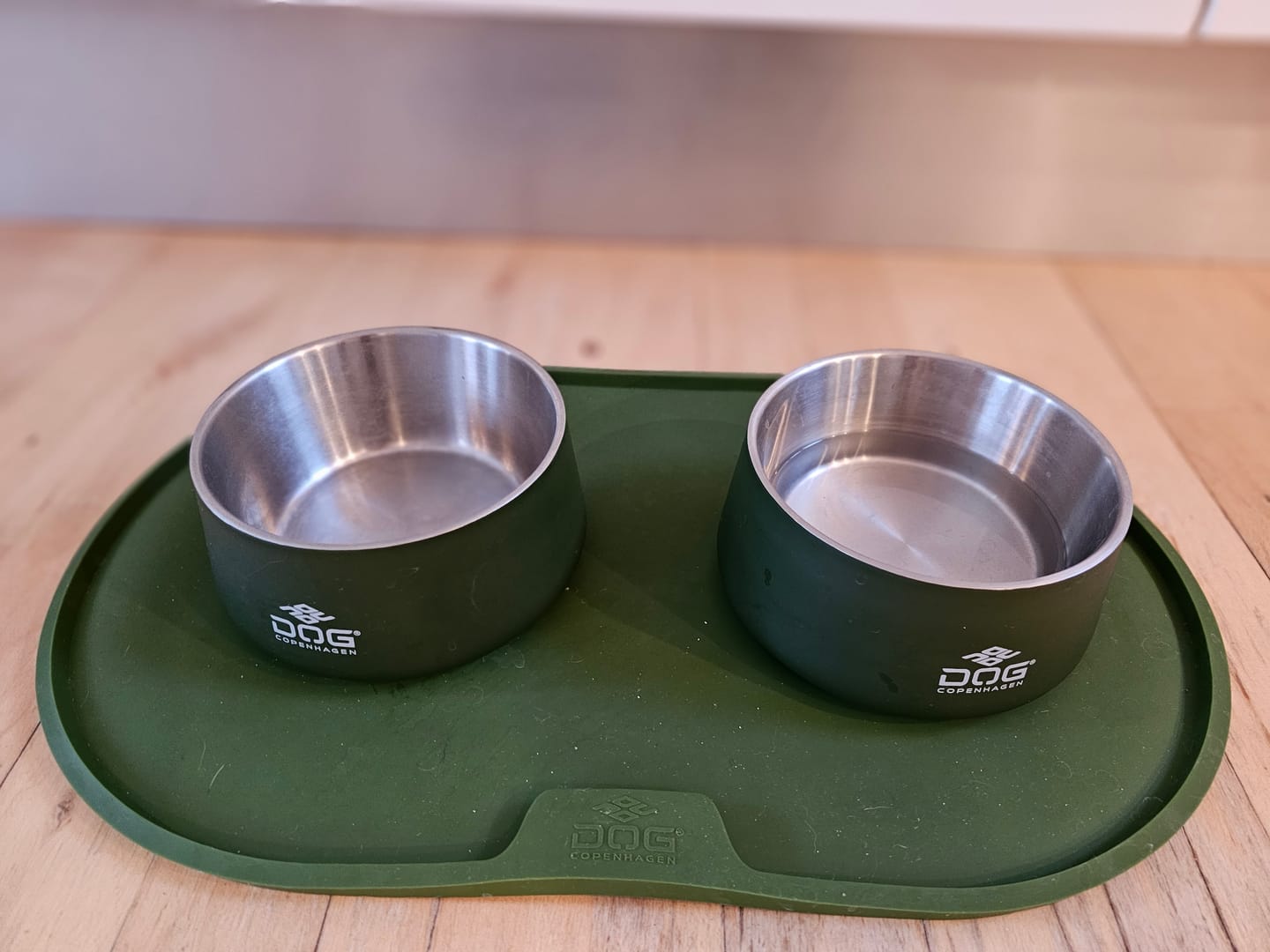 Customer photo review of Dog Copenhagen - Vega Hundeskål, Racing Green