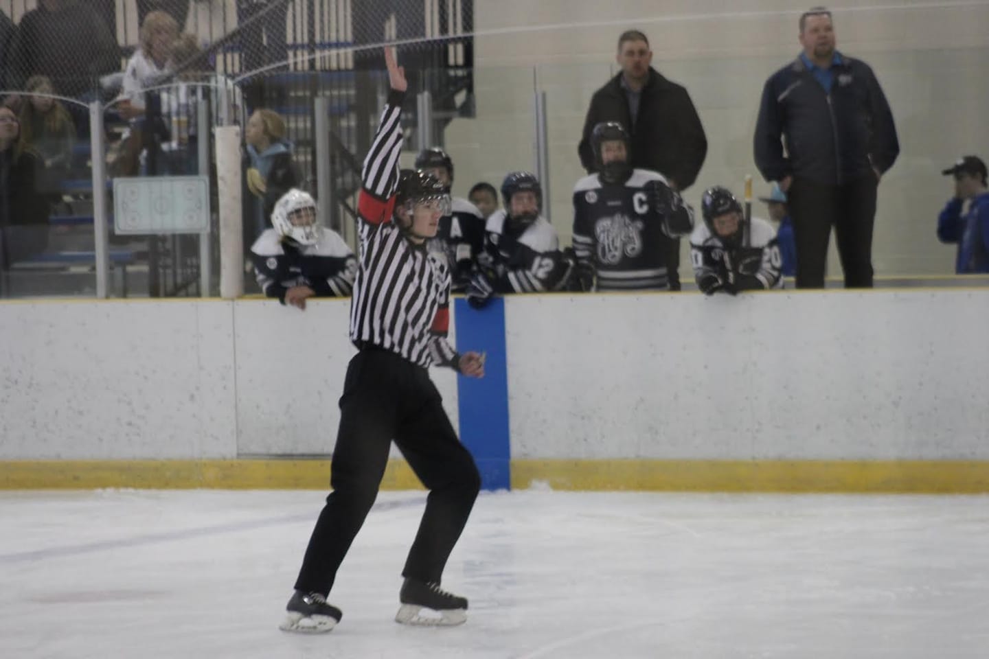 Customer photo review of ZP-PRO HOCKEY REFEREE PADDED PANTS