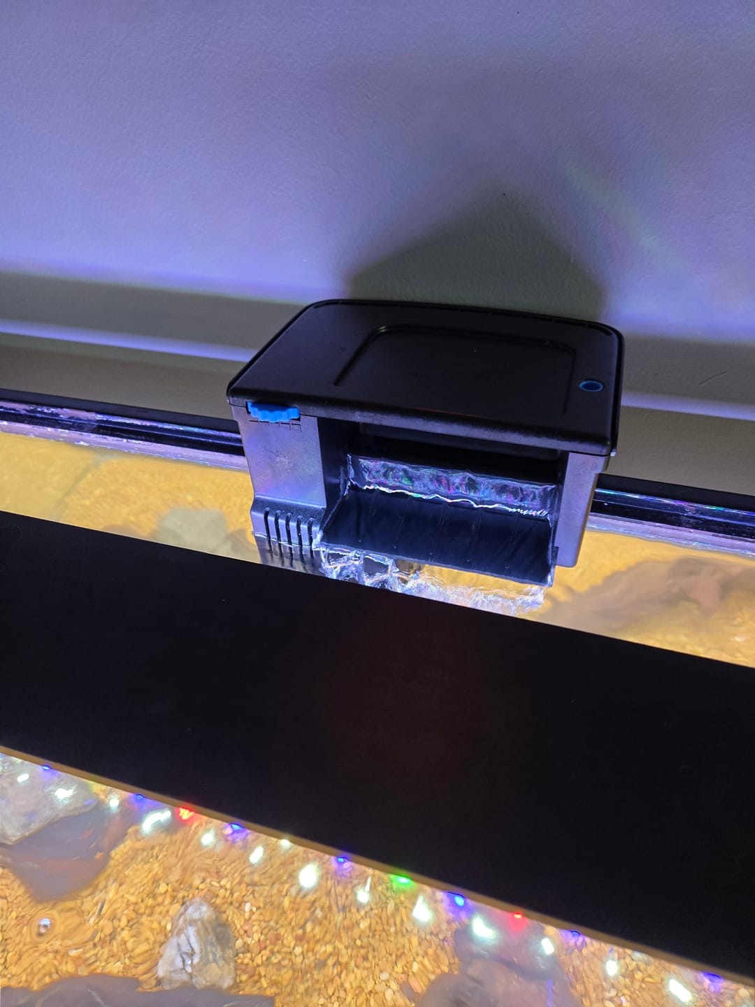 Customer photo review of Tidal Power Filters From Seachem/Sicce