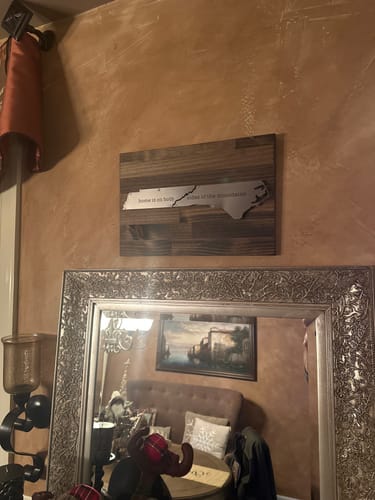 Customer photo review of Tennessee North Carolina Both sides of the Mountains