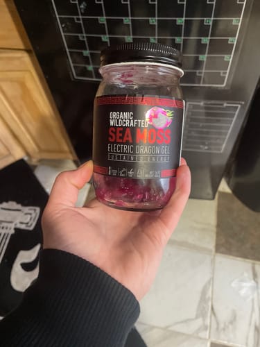 Customer photo review of Electric Dragon Sea Moss Gel