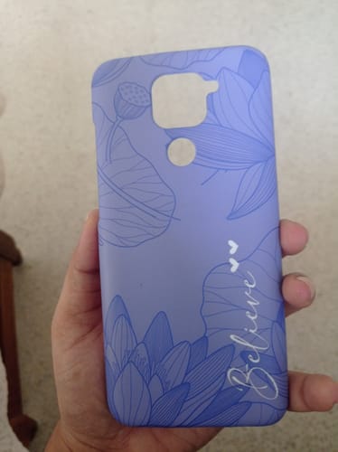 Customer photo review of luxury leaves Hard Matte Case Covers
