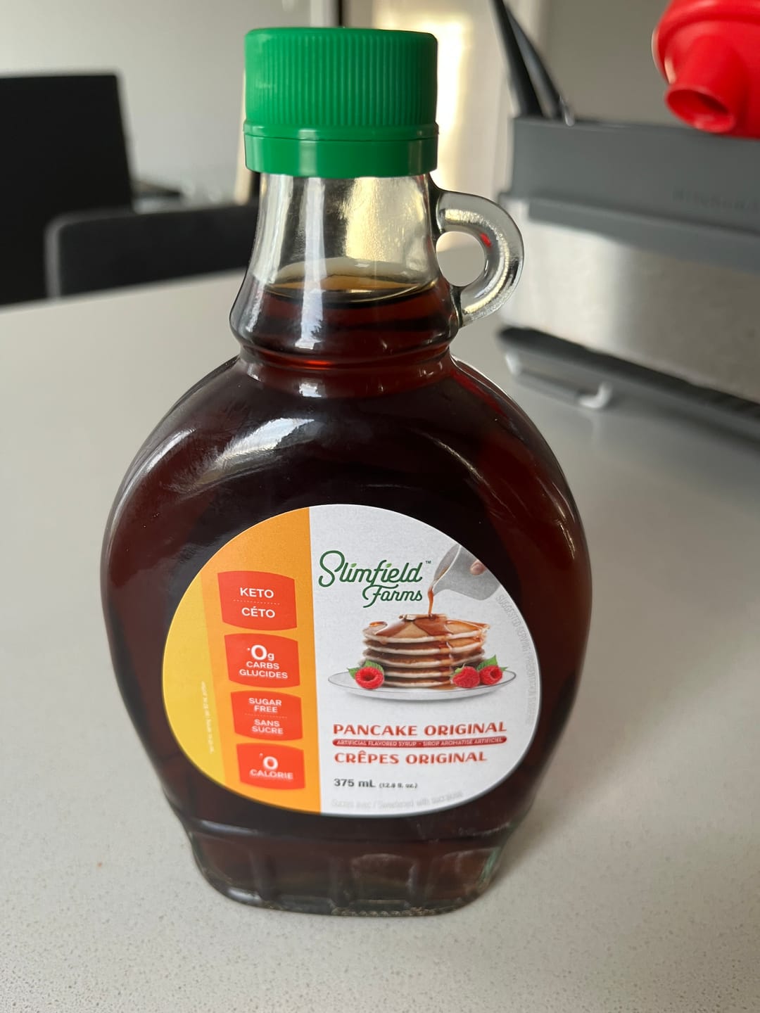 Customer photo review of Slimfield Farms - Sirop d'érable sans sucre 375mL