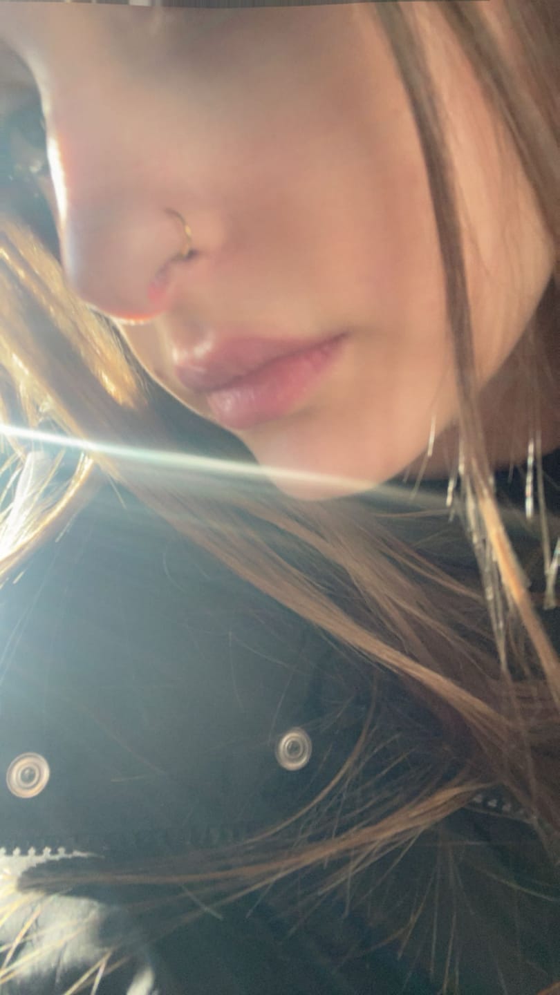 Customer photo review of Faux piercing Léa