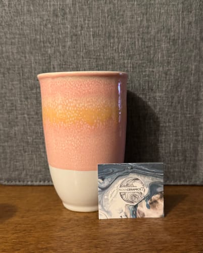 Customer photo review of Afterglow Cup (Includes Lid & Band)