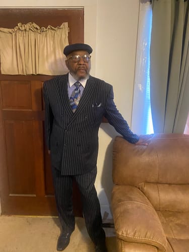 Customer photo review of 'Hard Work & God's Work' - Double Sided Pendant ( Gold )