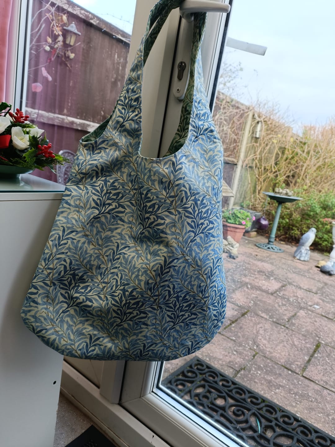 Customer photo review of William Morris Vines Water Resistant Fabric
