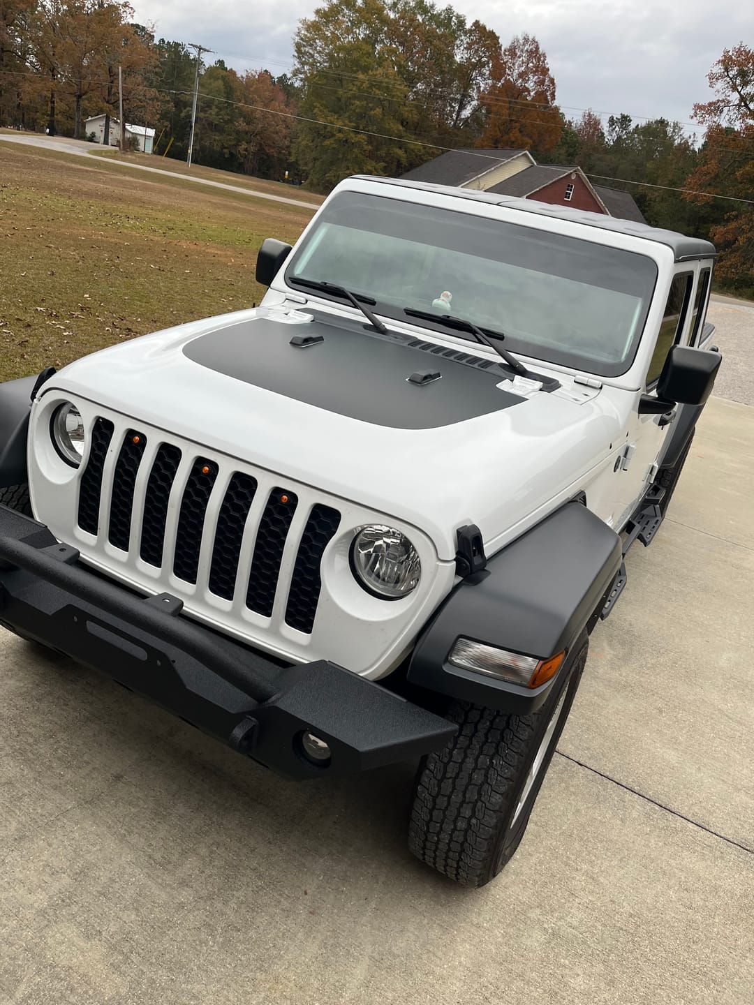 Customer photo review of Hood Graphic | fits Wrangler JL and Gladiator JT