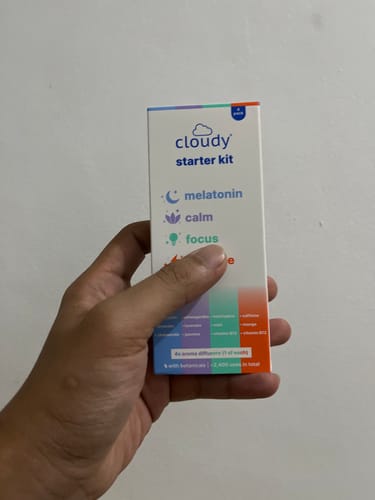 Customer photo review of Cloudy® Starter Kit: All Portable Aroma Diffusers