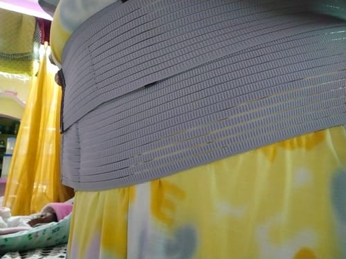 Customer photo review of Lumbocare (Lumbo Sacral Belt) | Provides Support to the Lower Back | Pain solution for Back and Abdomen (Grey)