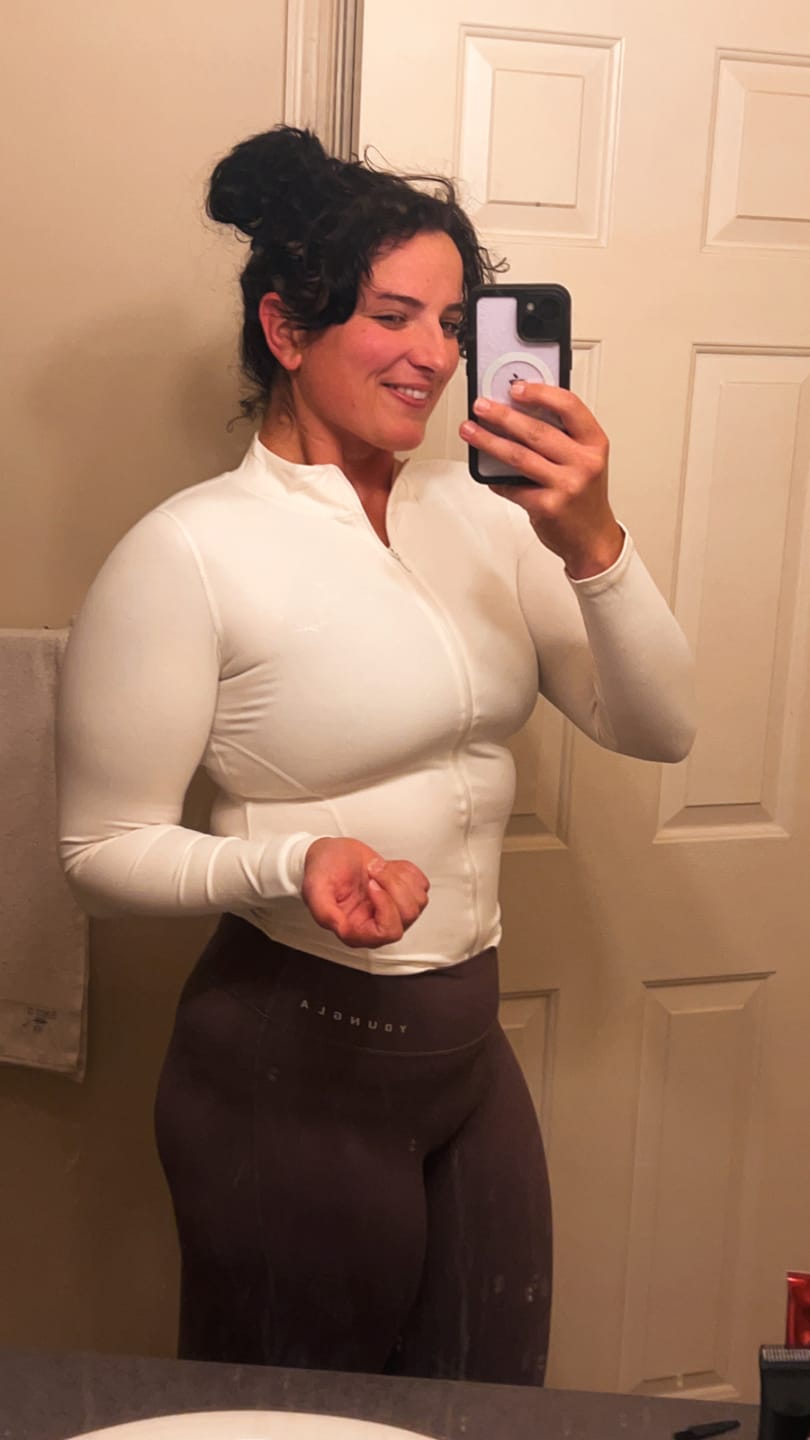 Customer photo review of W517 - Curve Bodycon Jacket