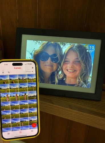 Customer photo review of Digital Photo Frame