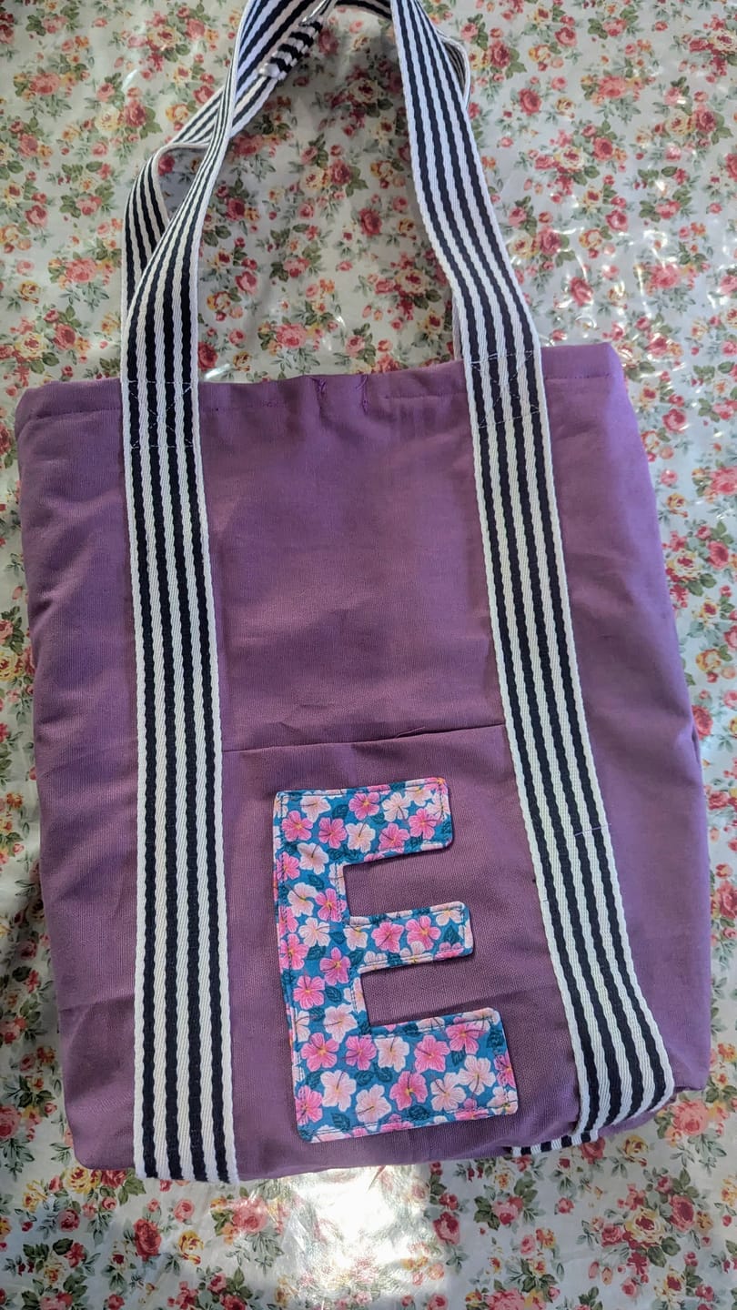 Customer photo review of Striped Webbing/Bag Strap