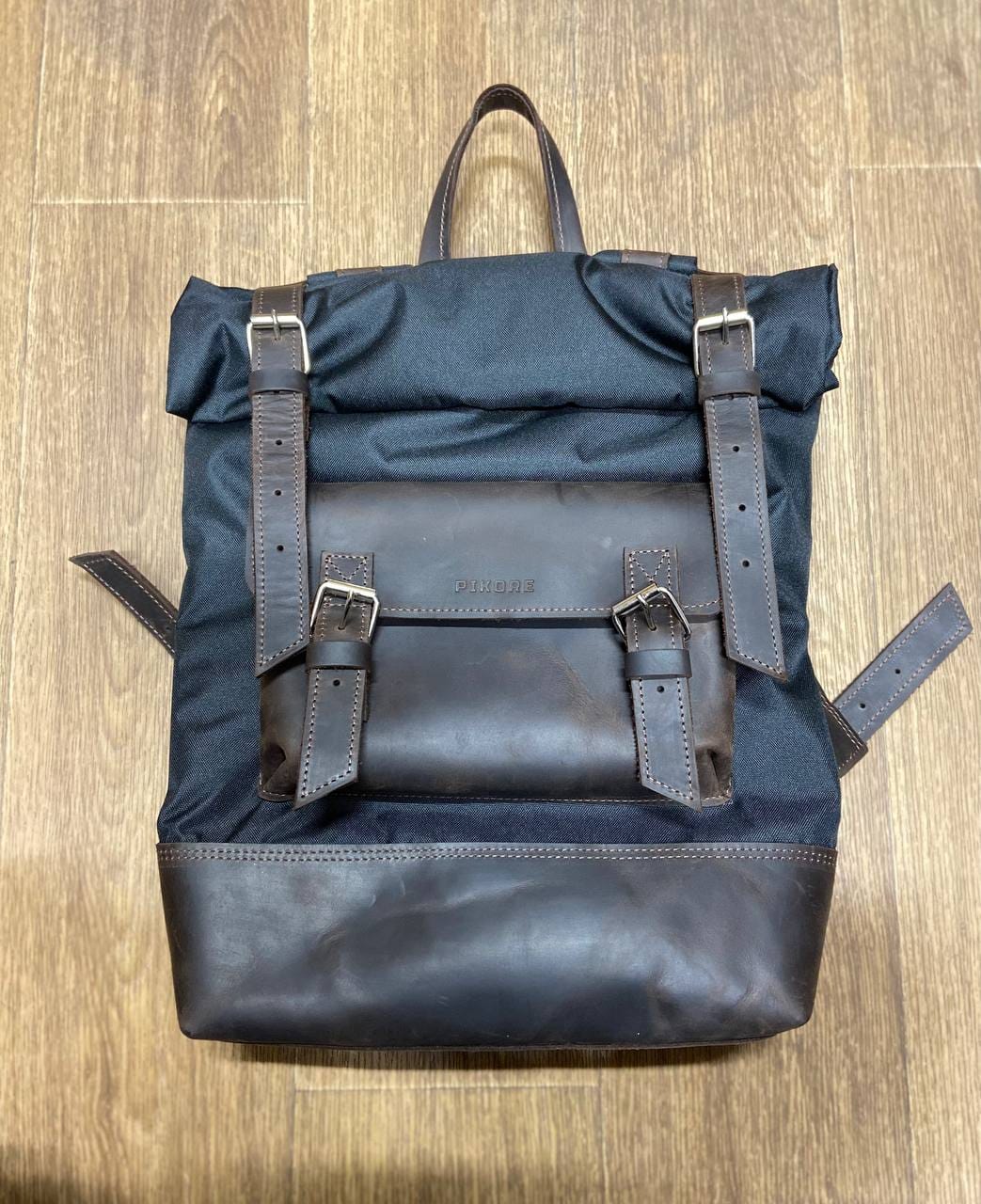 Customer photo review of Roll Top Backpack