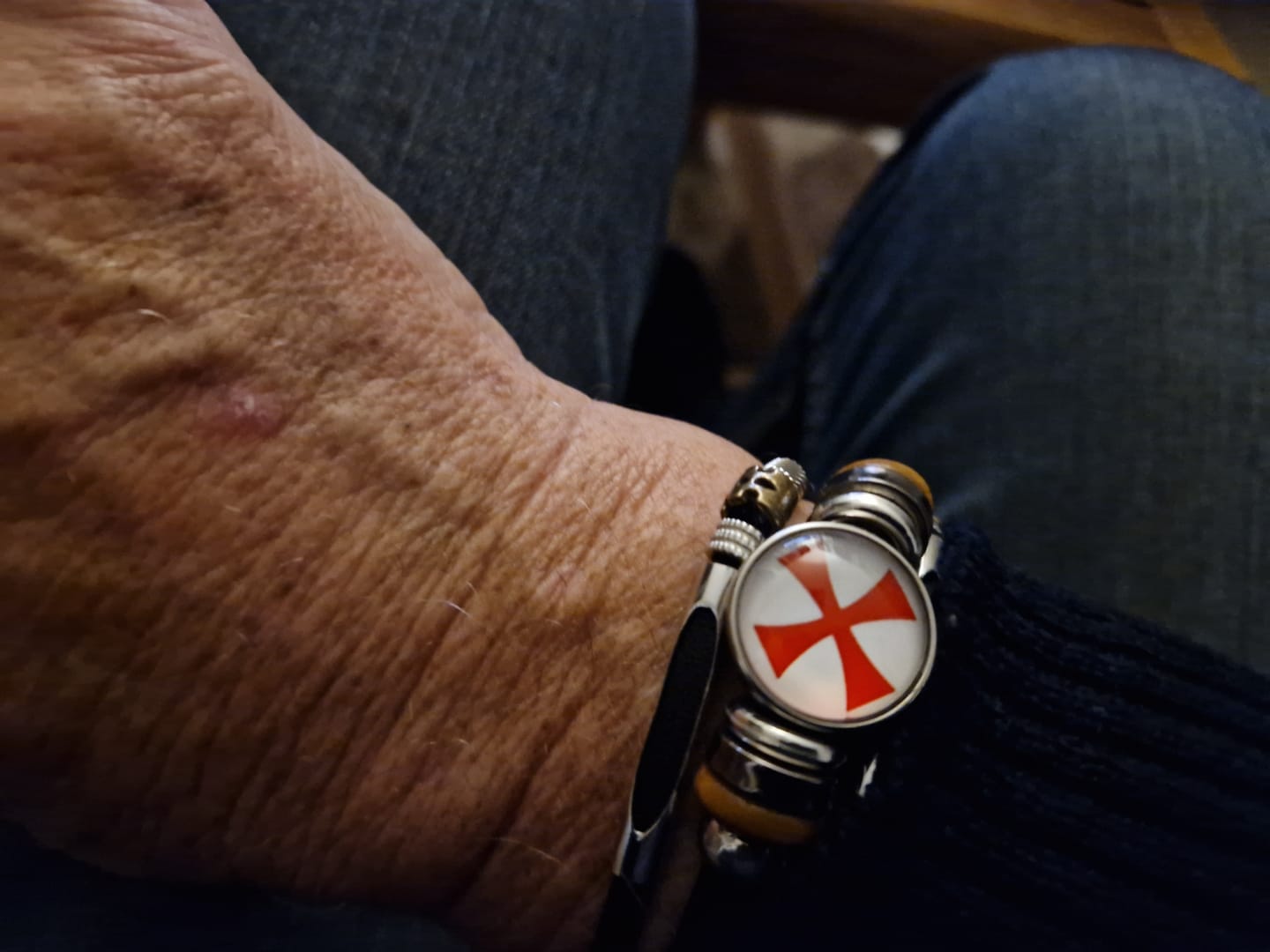 Customer photo review of Bracelet Puissance Templier