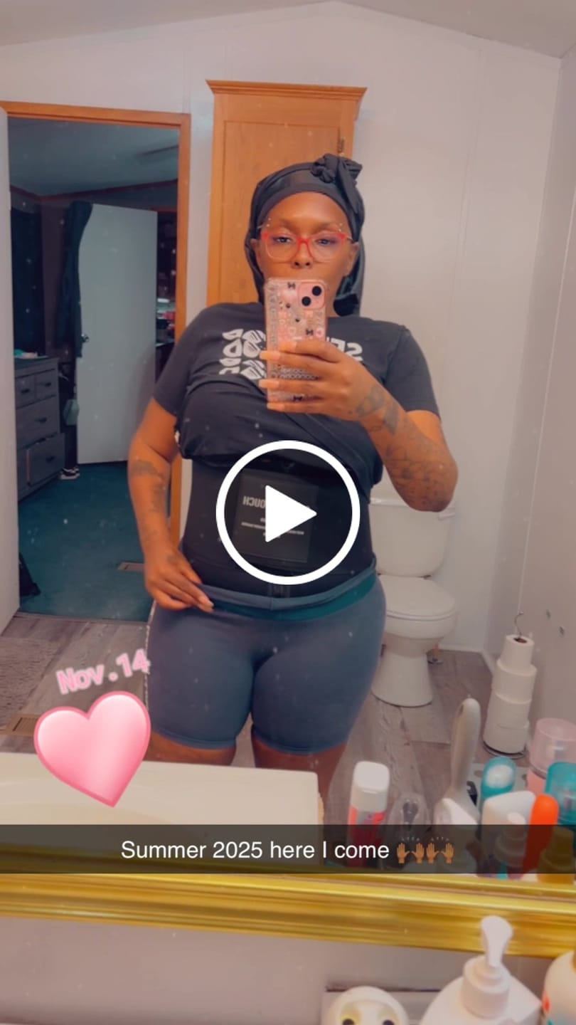 Customer video review of Sauna Hourglass Girdle-Sweat Max