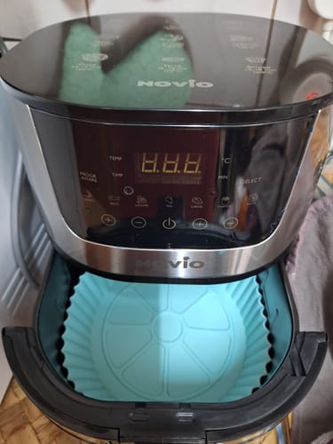Customer photo review of Air Fryer Novio Grill & Fry