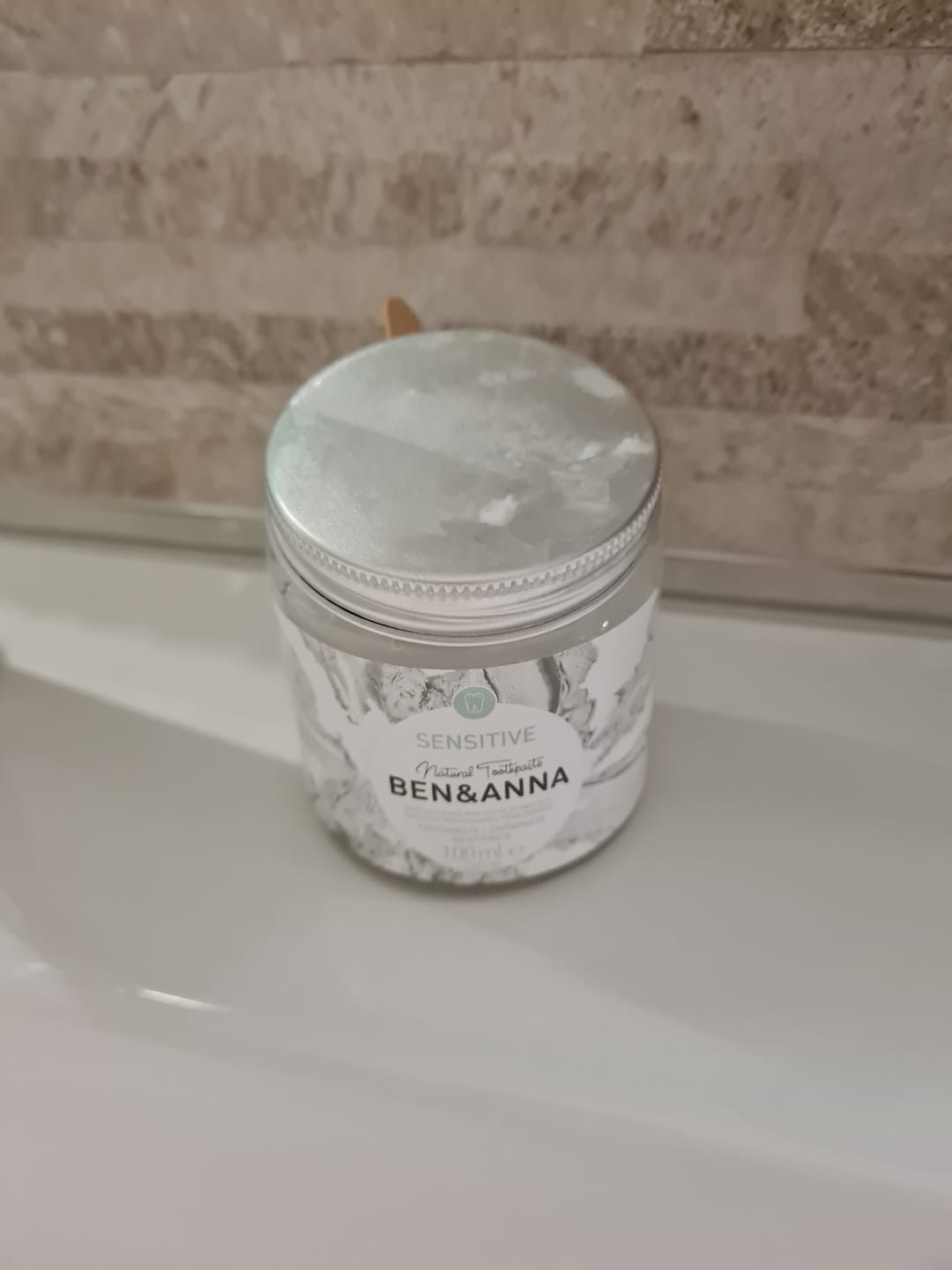 Customer photo review of ZAHNPASTA – SENSITIVE OHNE FLUORID