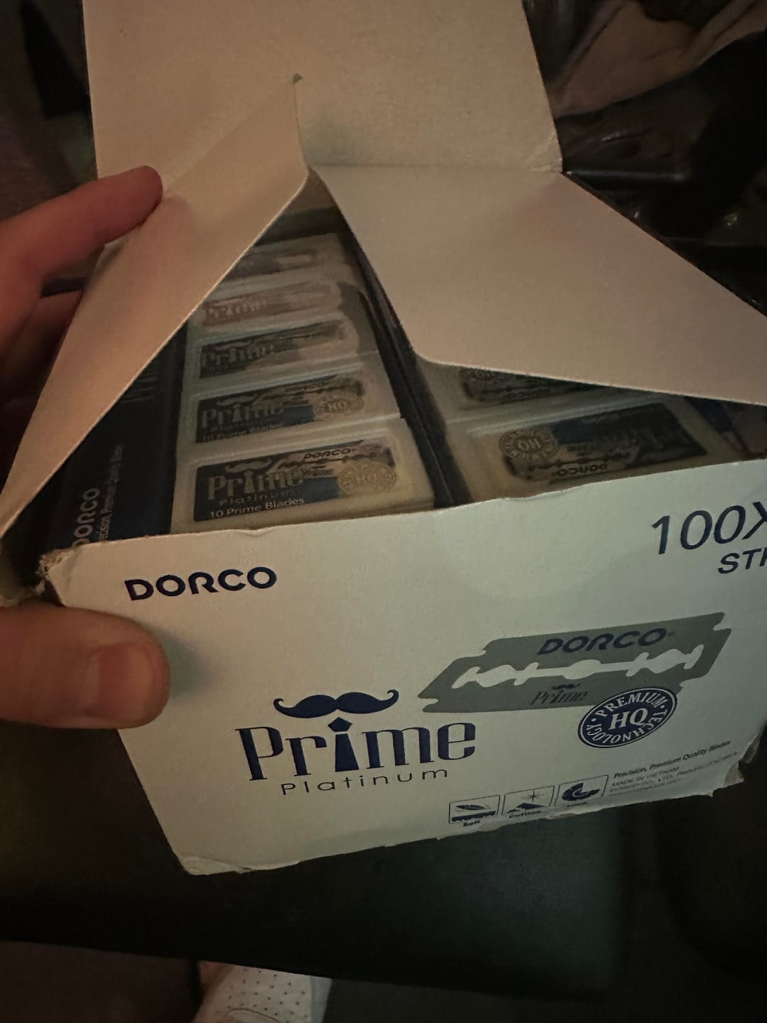 Customer photo review of Caja hojillas dorco prime