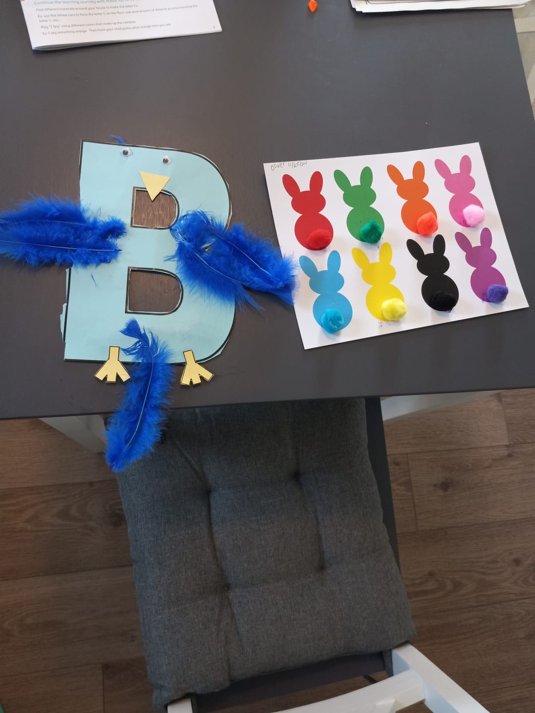 Customer photo review of The Preschool Box