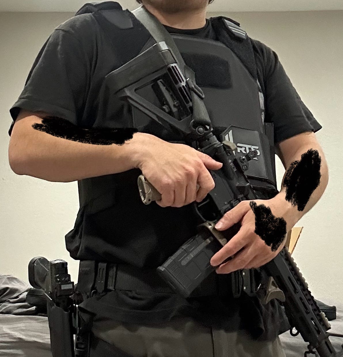 Customer photo review of RTS Tactical Advanced Sleek 2.0 Level III+ LWR5 Active Shooter Kit