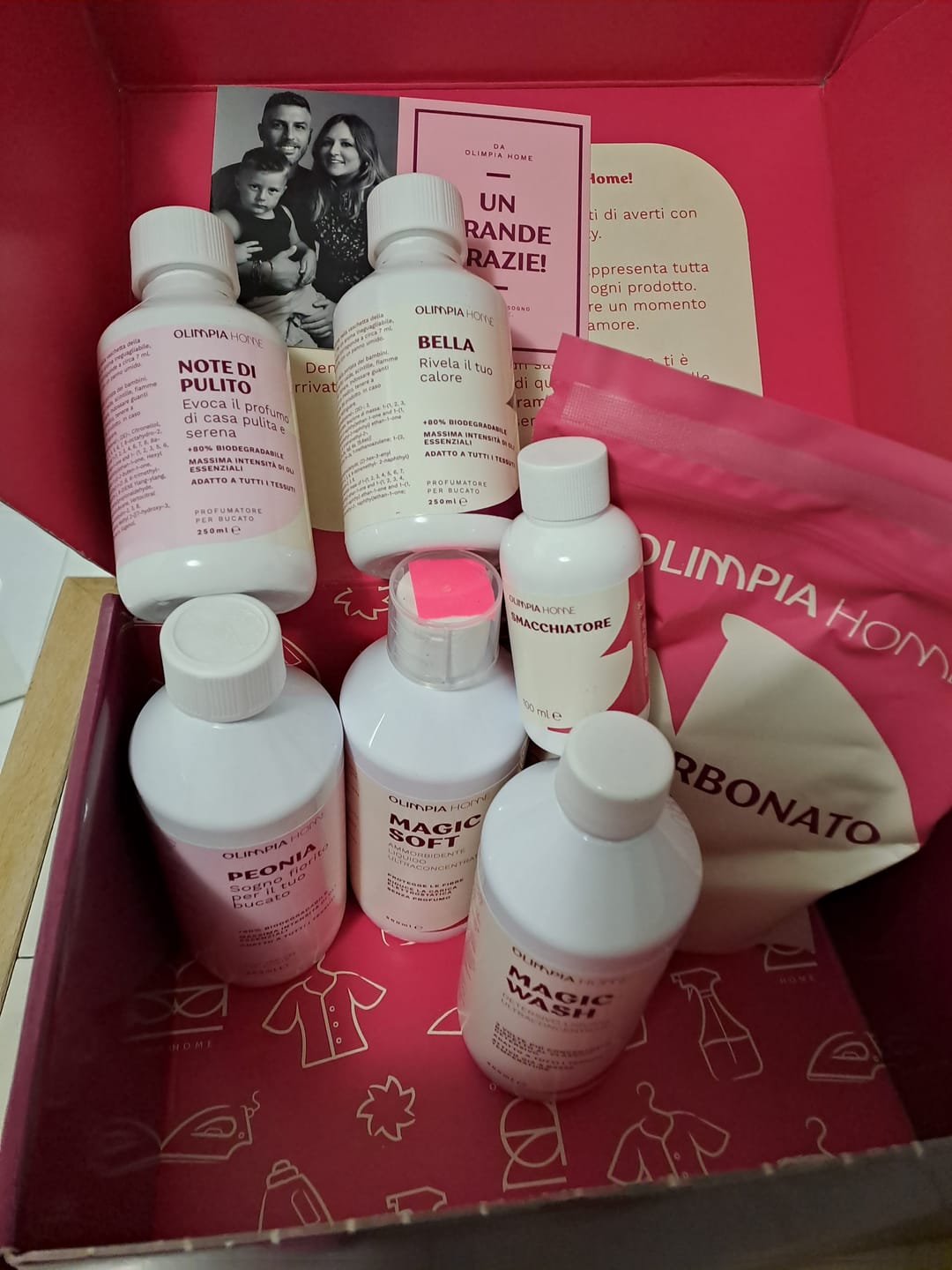 Customer photo review of Peonia - Sogno Fiorito per il tuo Bucato