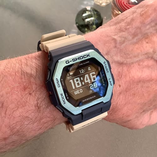 Customer photo review of Casio G-LIDE Sport Tide Green Watch GBX100TT-2D