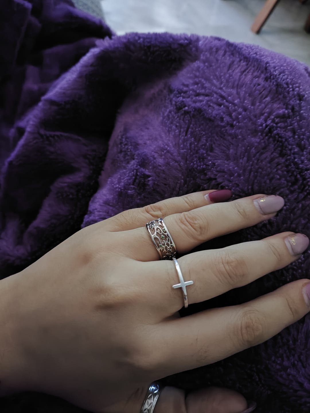 Customer photo review of Anillo Cruz