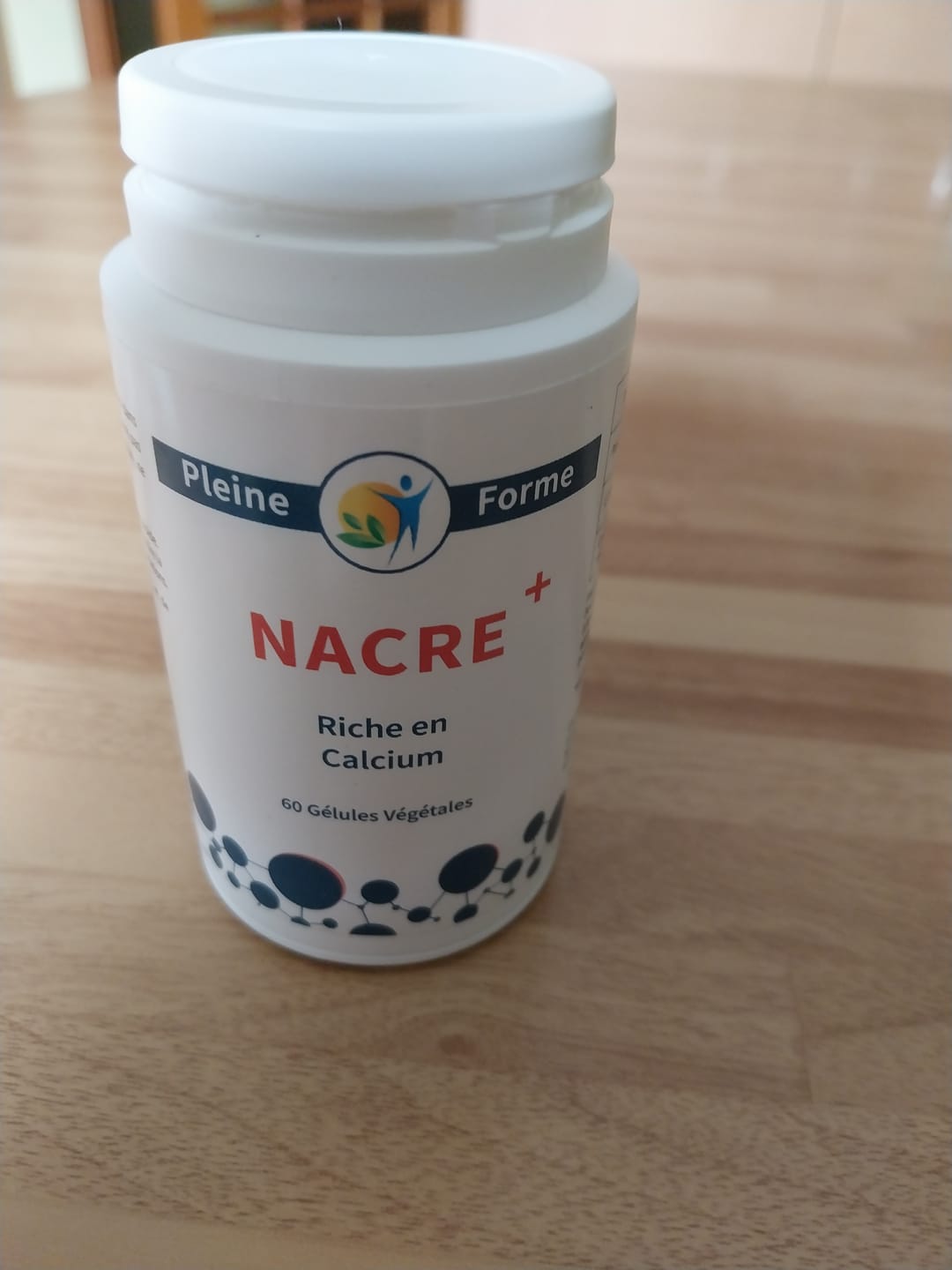 Customer photo review of Nacre + source de calcium-60 gélules-Pleine Forme®