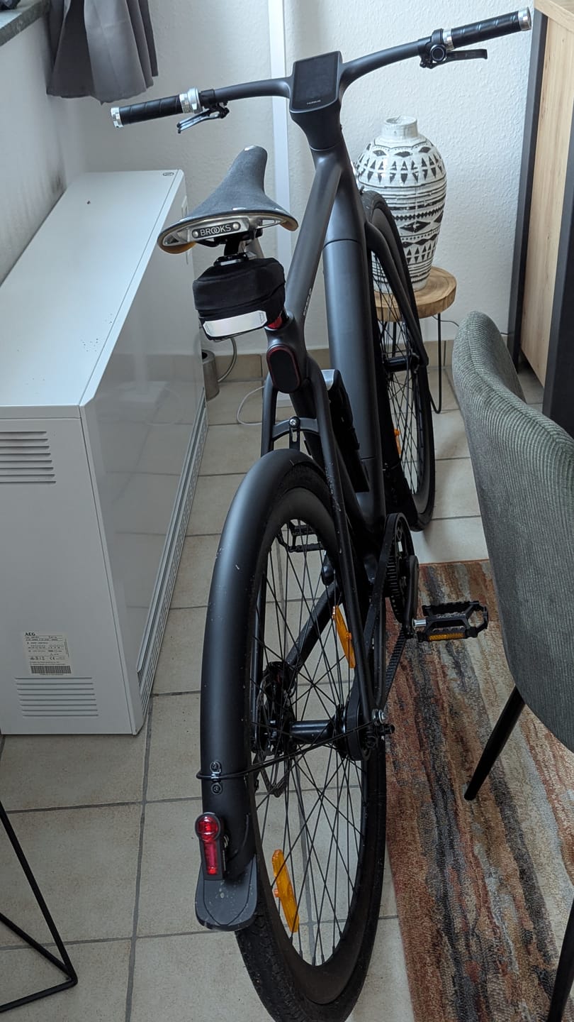 Customer photo review of Tezeus C8 Mudguards