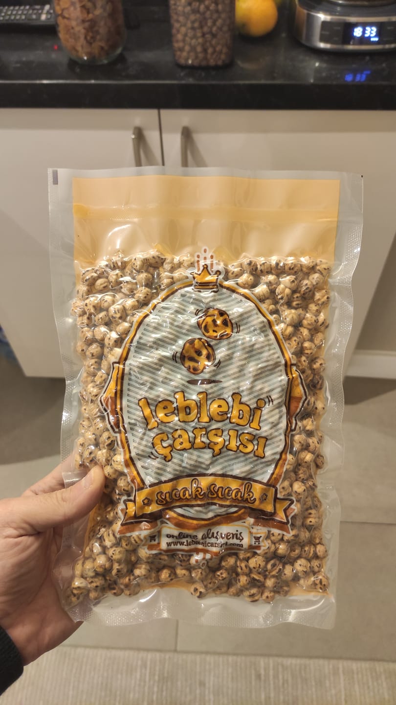 Customer photo review of Kavrulmuş Sarı Leblebi Süper