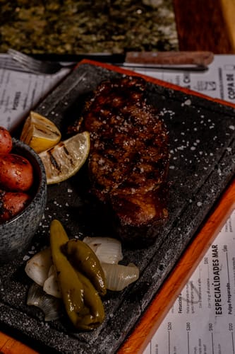 Customer photo review of Rib Eye Tomahawk Steaks