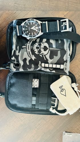 Customer photo review of Five Eye Nylon Watch Strap - Solid