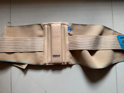 Customer photo review of Sacro Lumbar Belt (Mild Support) | Provides Support to Lower Back | Corrects Posture & Relieves Back Pain (Beige)