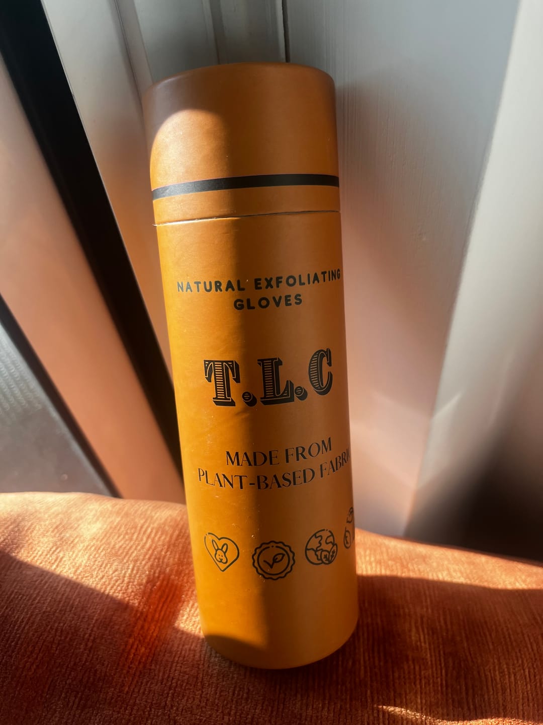 Customer photo review of T.L.C. EXFOLIATING GLOVE
