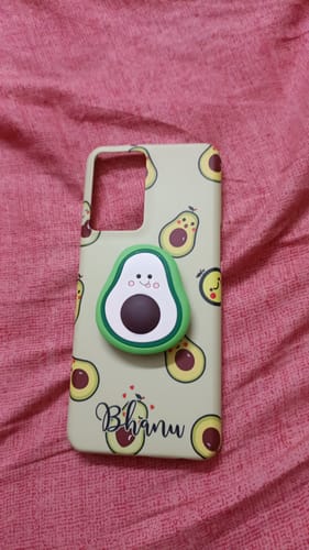 Customer photo review of Cute Avocado Phone Case Cover For OnePlus