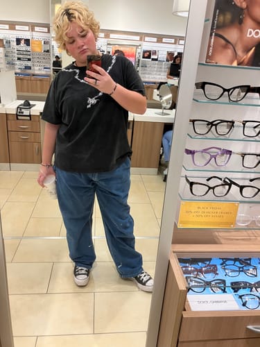 Customer photo review of ROTTEN ROSARY T-SHIRT