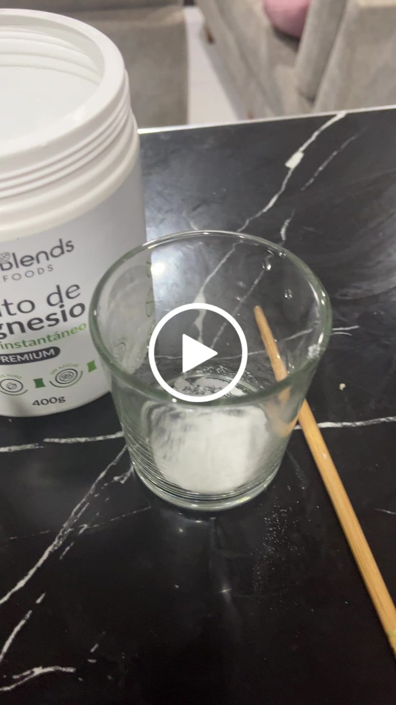 Customer video review of Citrato de Magnesio Premium 400g